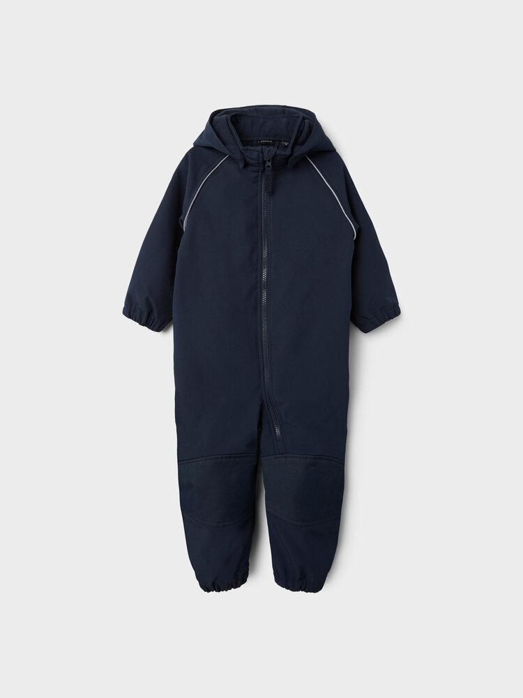 Name It 13165364 NMNALFA SOFTSHELL SUIT SOLID FO Dark Sapphire