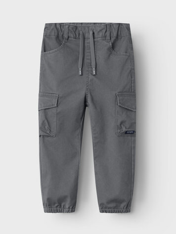Name It 13212620 NMMBEN CARGO R TWI PANT 1771-HI Lava Smoke