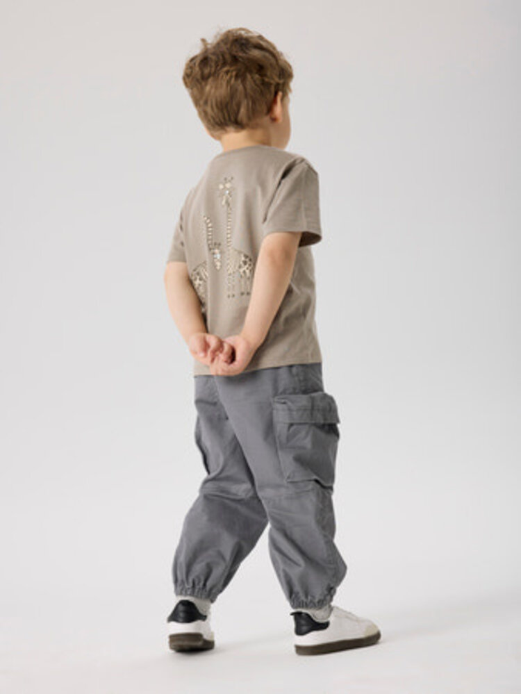 Name It 13212620 NMMBEN CARGO R TWI PANT 1771-HI Lava Smoke