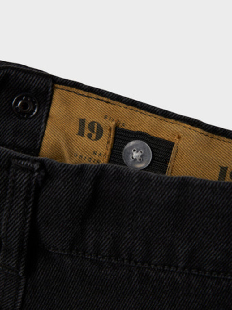 Name It 13231769 NKMRYAN ST CARGO JEANS 5910-IM Black Denim