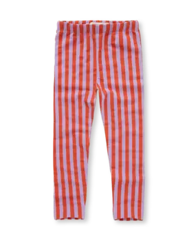 Sproet & Sprout Winter legging thin stripe Lavender