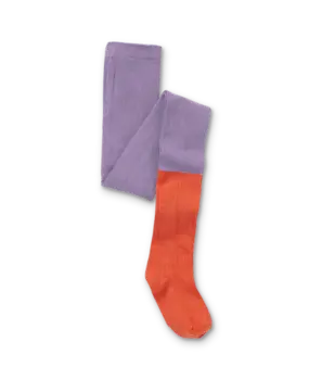 Sproet & Sprout Tights colourblock lavender  Lavender Sproet & Sprout Tights colourblock lavender  Lavender
