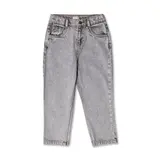 Petit Blush Baggy Fit Jeans Washed Light Grey Petit Blush Baggy Fit Jeans Washed Light Grey