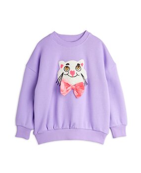 Mini Rodini Cat with bowtie chenille sweatshirt - Chapter 2