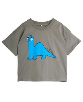 Mini Rodini Dino sp ss tee grey - Chapter 2