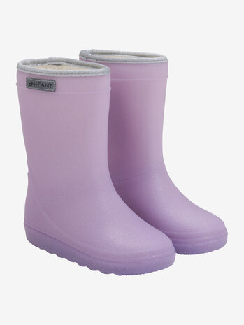 En Fant Gevoerde regenlaarzen Glitter - 6020 Lavender En Fant Gevoerde regenlaarzen Glitter - 6020 Lavender