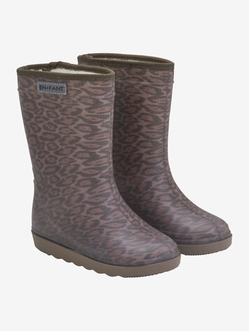 En Fant Gevoerde regenlaarzen Print - 2410 Pine Bark