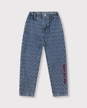 ALIX the label Tapered bull denim pants blue