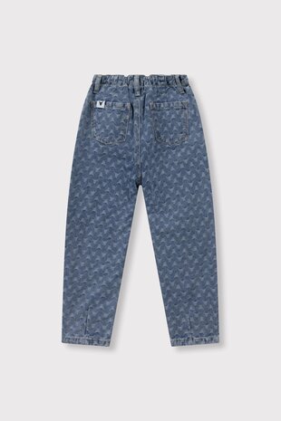 ALIX the label Tapered bull denim pants blue ALIX the label Tapered bull denim pants blue