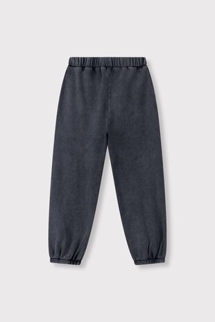 ALIX the label Bull logo pants charcoal grey ALIX the label Bull logo pants charcoal grey