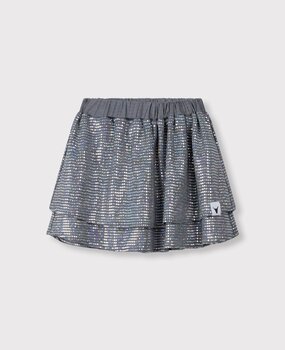 ALIX the label Sparkle skirt silver