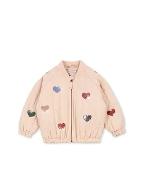 Konges Slojd Juno Sequin Bomber Jacket Cameo Rose Konges Slojd Juno Sequin Bomber Jacket Cameo Rose