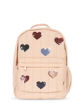 Konges Slojd Juno Quilted Sequin Backpack Cameo Rose Konges Slojd Juno Quilted Sequin Backpack Cameo Rose