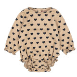 Konges Slojd Chleo Romper Gots Coeur Eclipse