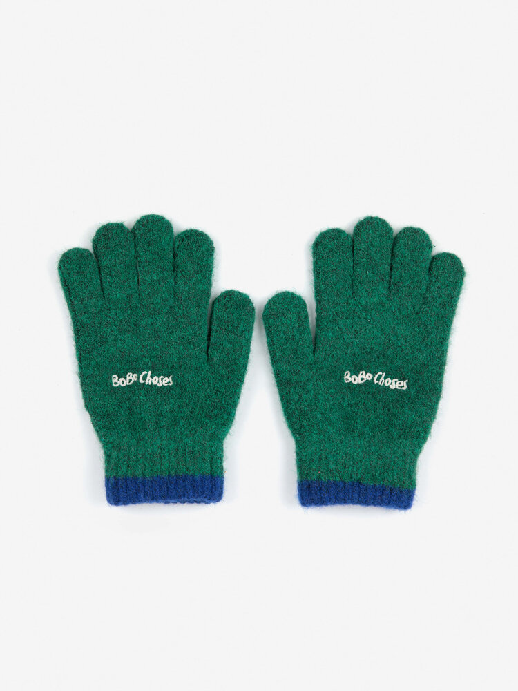 Bobo Choses Groene handschoenen voor kinderen