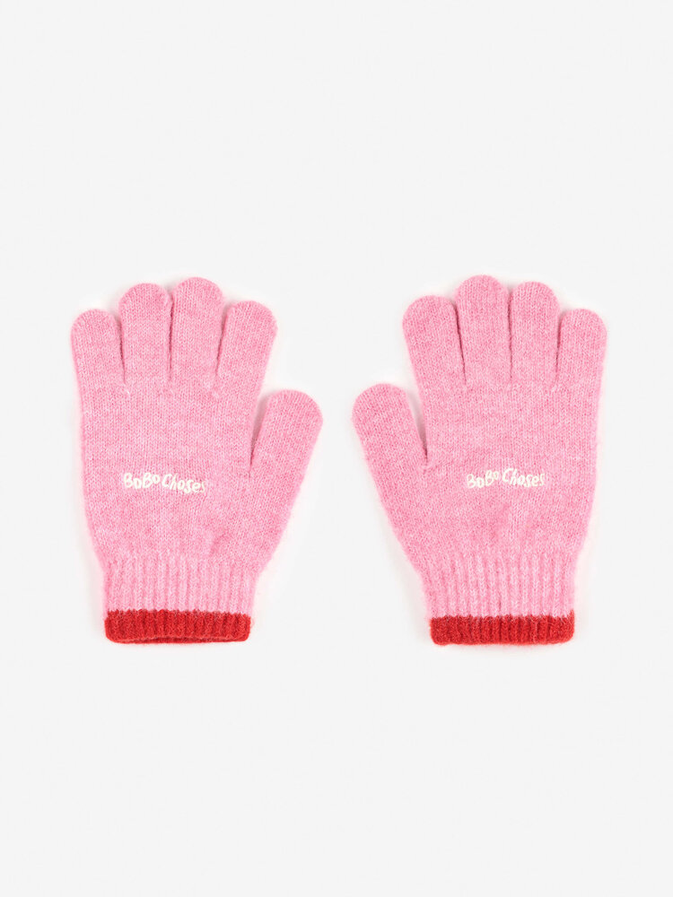 Bobo Choses Roze handschoenen voor kinderen