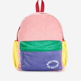 Bobo Choses Tic Tac Toe color block corduroy school bag