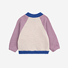 Bobo Choses Tic Tac Toe color block zipped sweatshirt Bobo Choses Tic Tac Toe color block zipped sweatshirt