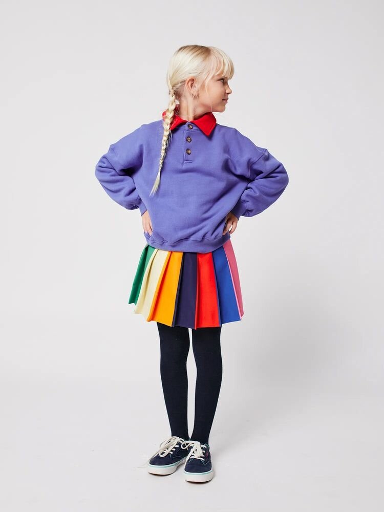 Bobo Choses Bobo Color block pleated skirt Bobo Choses Bobo Color block pleated skirt