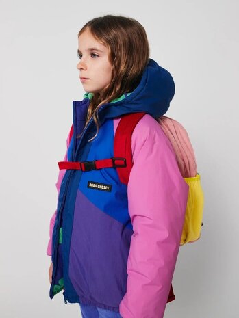 Bobo Choses Tic Tac Toe color block corduroy school bag Bobo Choses Tic Tac Toe color block corduroy school bag