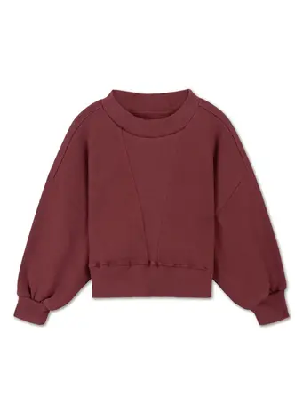 Repose 87. city sweater royal burgundy