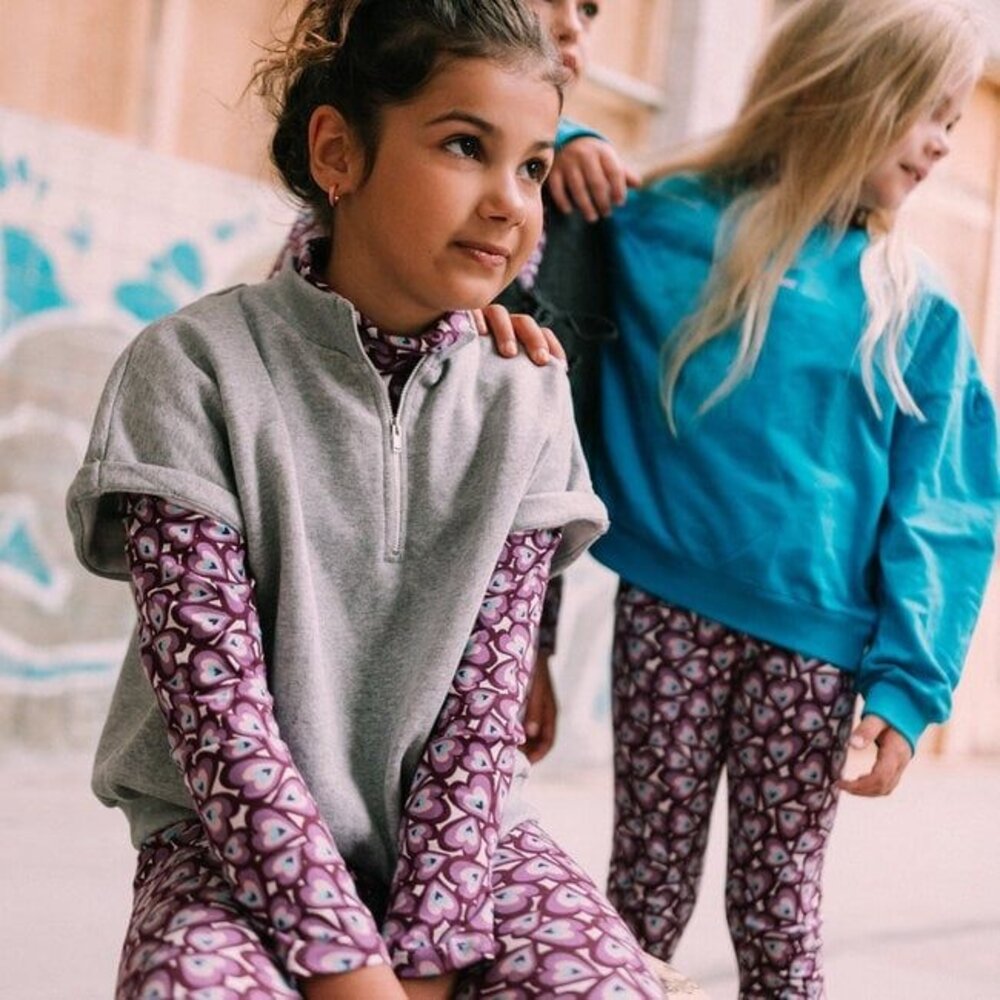 Jacky Sue Zoe Zip Spencer - misty grey