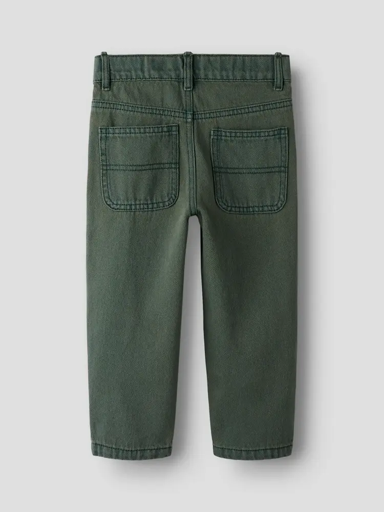 Name It 13250924 NMMBEN TAP OVERDYED JEANS Deep Forest