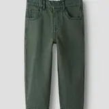 Name It 13250924 NMMBEN TAP OVERDYED JEANS Deep Forest