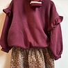 The New Chapter Rosie denim leopard skirt The New Chapter Rosie denim leopard skirt