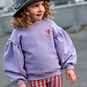 Sproet & Sprout Winter legging thin stripe Lavender Sproet & Sprout Winter legging thin stripe Lavender