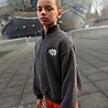 Sproet & Sprout Teddy anorak sweatshirt Washed black Sproet & Sprout Teddy anorak sweatshirt Washed black