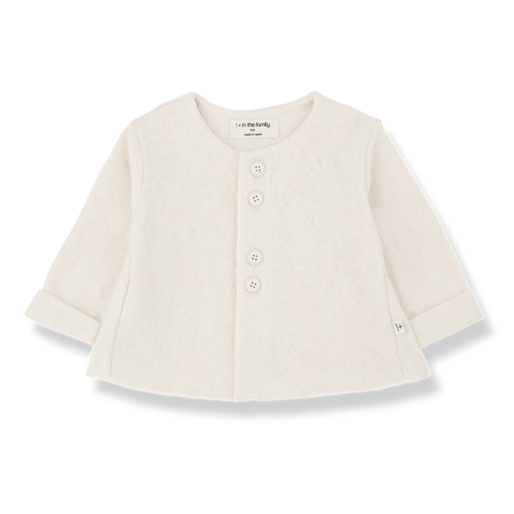 1+ in the family NUSCA ecru vest 1+ in the family NUSCA ecru vest