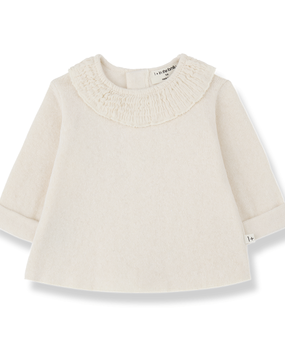 1+ in the family EROLA ecru sweater