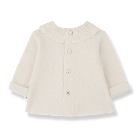 1+ in the family EROLA ecru sweater 1+ in the family EROLA ecru sweater