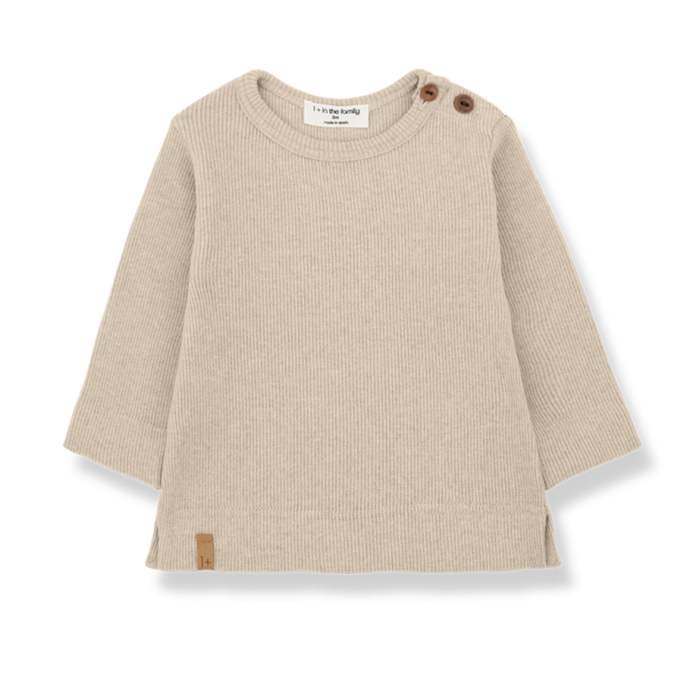 1+ in the family ALFONS tortora longsleeve shirt 1+ in the family ALFONS tortora longsleeve shirt