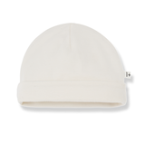 1+ in the family NUC ecru beanie
