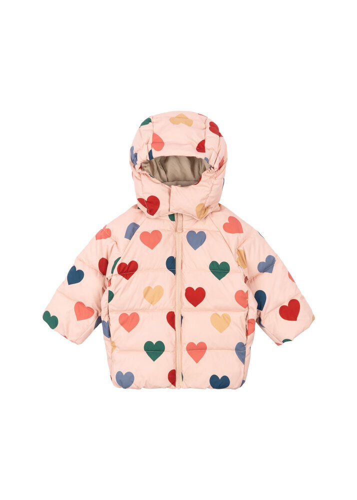Konges Slojd Nuka Jacket Coeur Rose Coloré Konges Slojd Nuka Jacket Coeur Rose Coloré