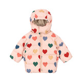 Konges Slojd Nuka Jacket Coeur Rose Coloré