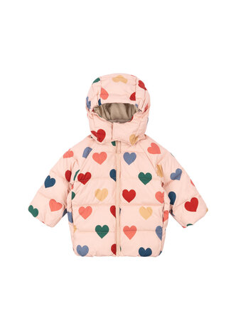 Konges Slojd Nuka Jacket Coeur Rose Coloré Konges Slojd Nuka Jacket Coeur Rose Coloré