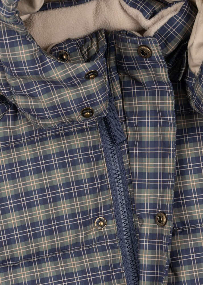 Konges Slojd Nuka Deux Jacket Laurel Blue Check Konges Slojd Nuka Deux Jacket Laurel Blue Check