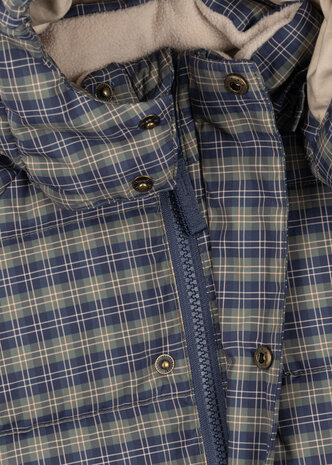 Konges Slojd Nuka Deux Jacket Laurel Blue Check Konges Slojd Nuka Deux Jacket Laurel Blue Check