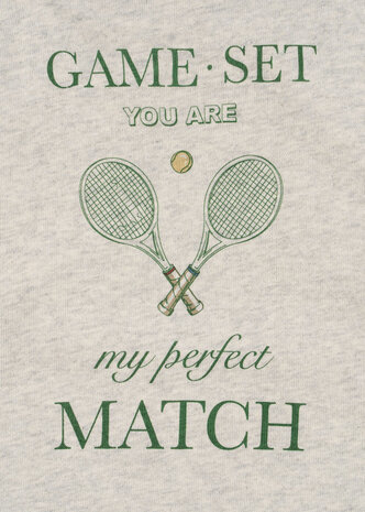 Konges Slojd Spotty LS Polo Light Grey Melange Konges Slojd Spotty LS Polo Light Grey Melange