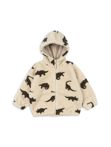 Konges Slojd Jody Teddy Hoodie Dino Silhouette