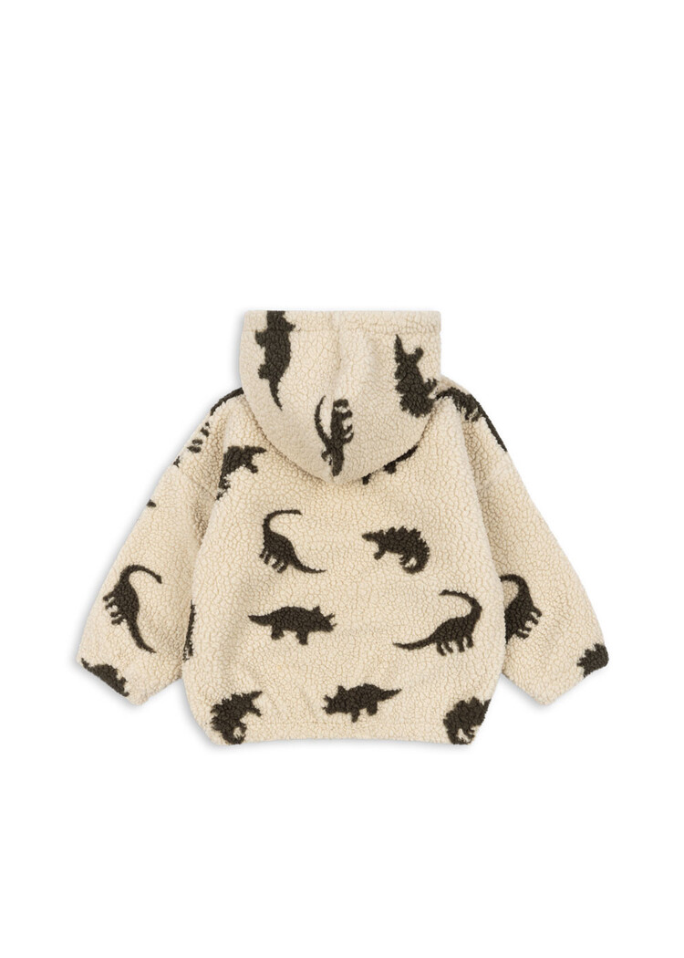 Konges Slojd Jody Teddy Hoodie Dino Silhouette