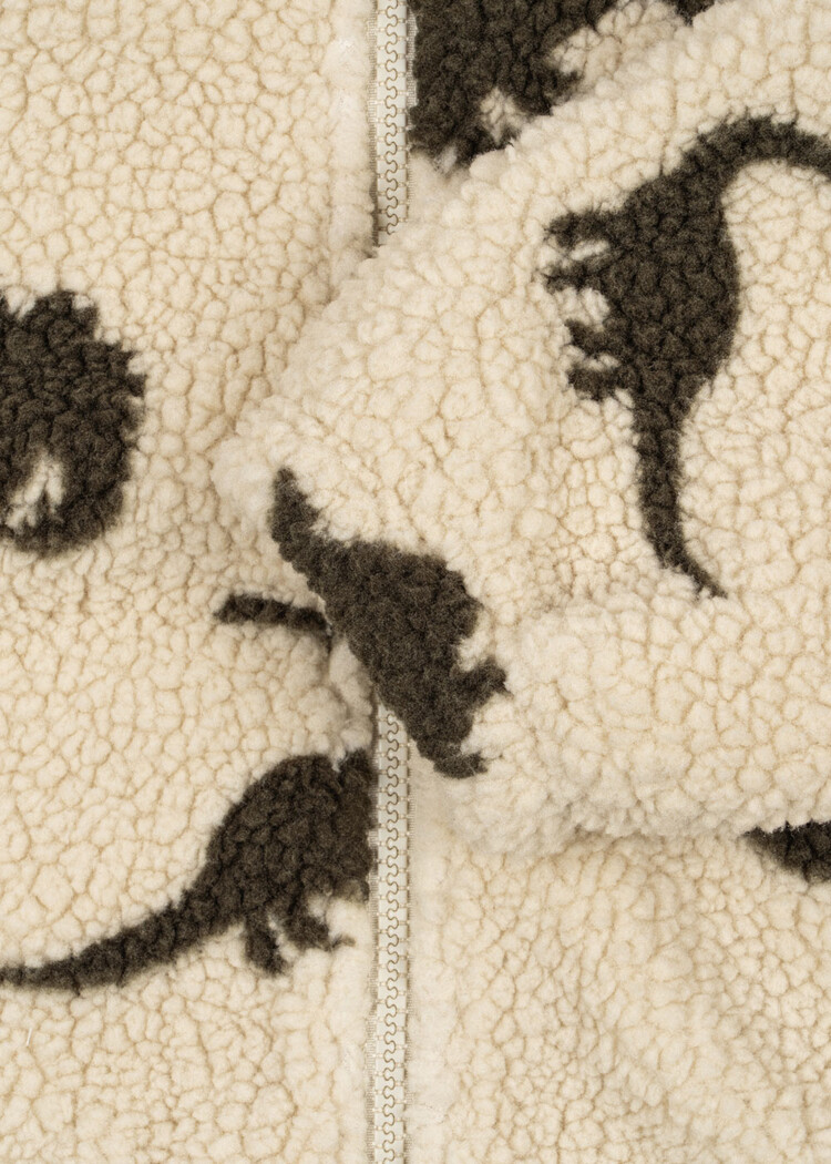Konges Slojd Jody Teddy Hoodie Dino Silhouette