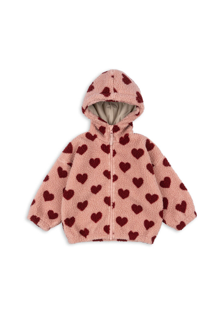 Konges Slojd Jody Teddy Hoodie Coeur Mellow Konges Slojd Jody Teddy Hoodie Coeur Mellow