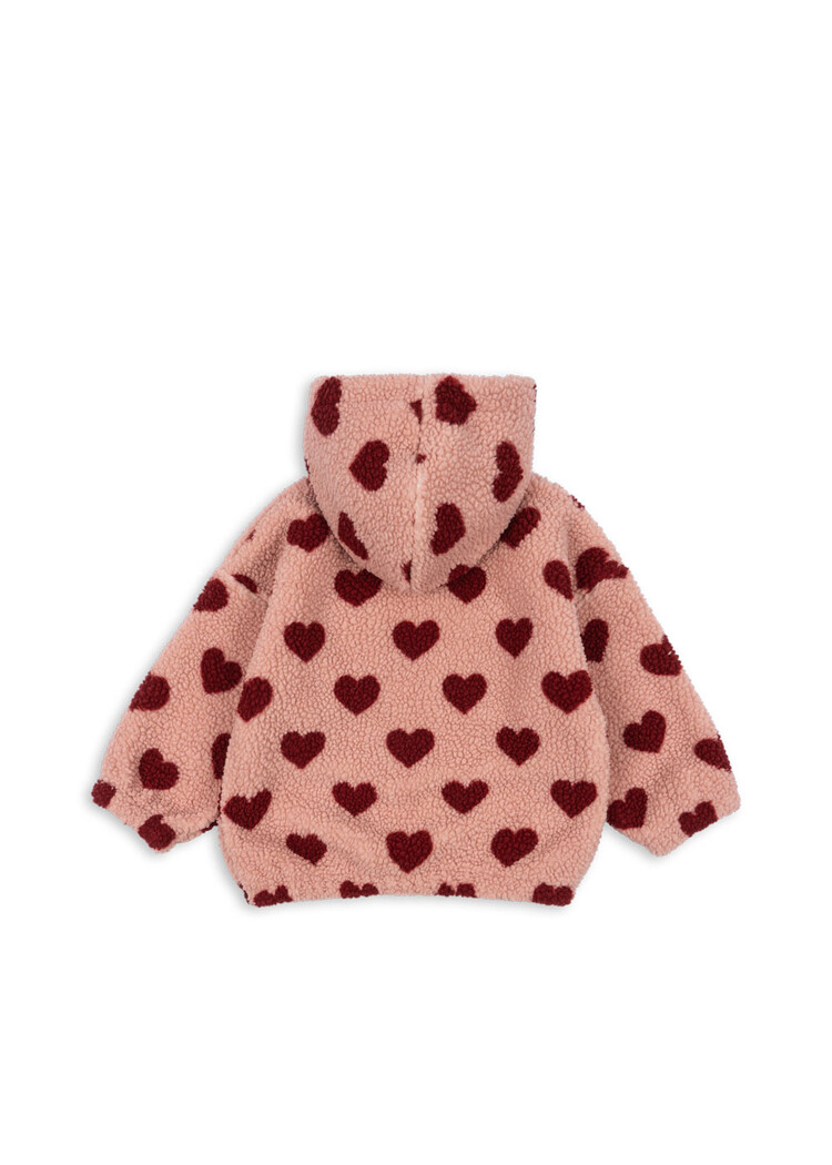 Konges Slojd Jody Teddy Hoodie Coeur Mellow