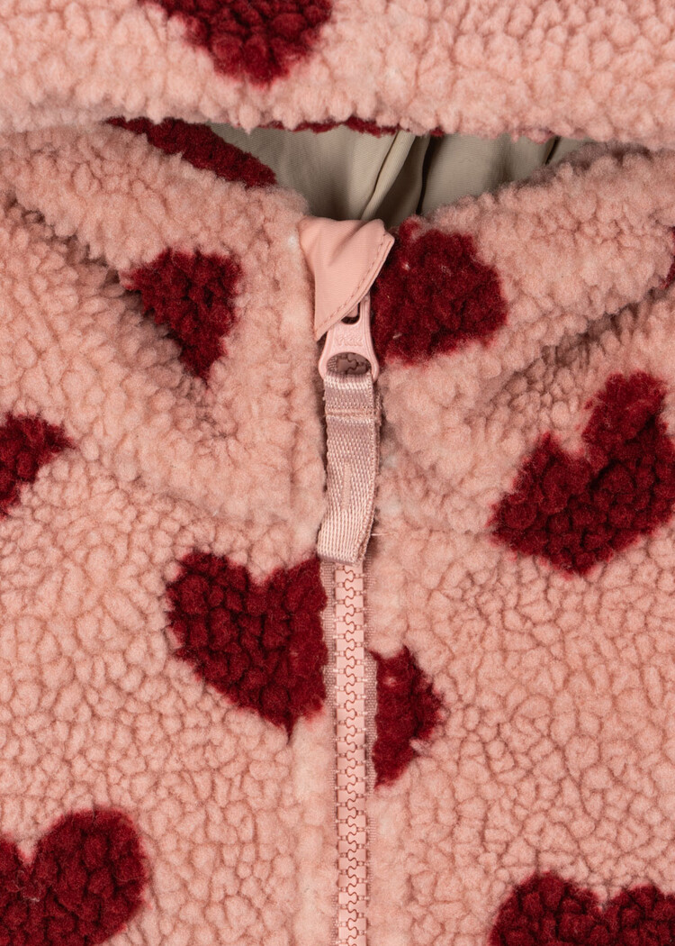 Konges Slojd Jody Teddy Hoodie Coeur Mellow