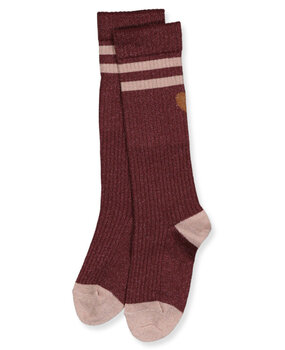MP Denmark 10 89020 1451 Elga glitter knee socks Wine Red MP Denmark 10 89020 1451 Elga glitter knee socks Wine Red