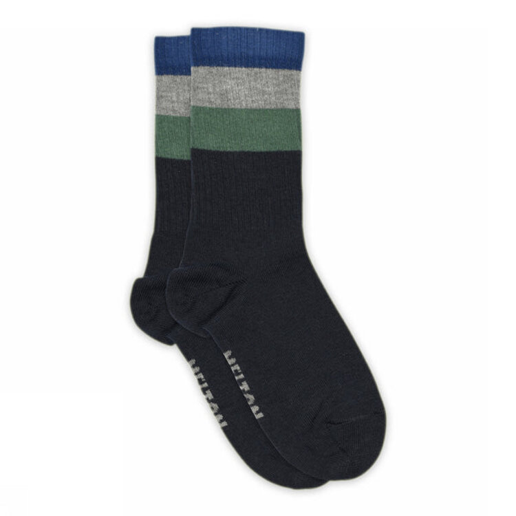 MP Denmark 30 22157 2345 Wide stripes socks June Bug